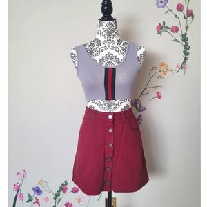 Fashion nova crop top, grey small